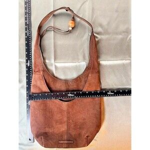 Lucky Brand Genuine Leather Hobo Bag in Brown